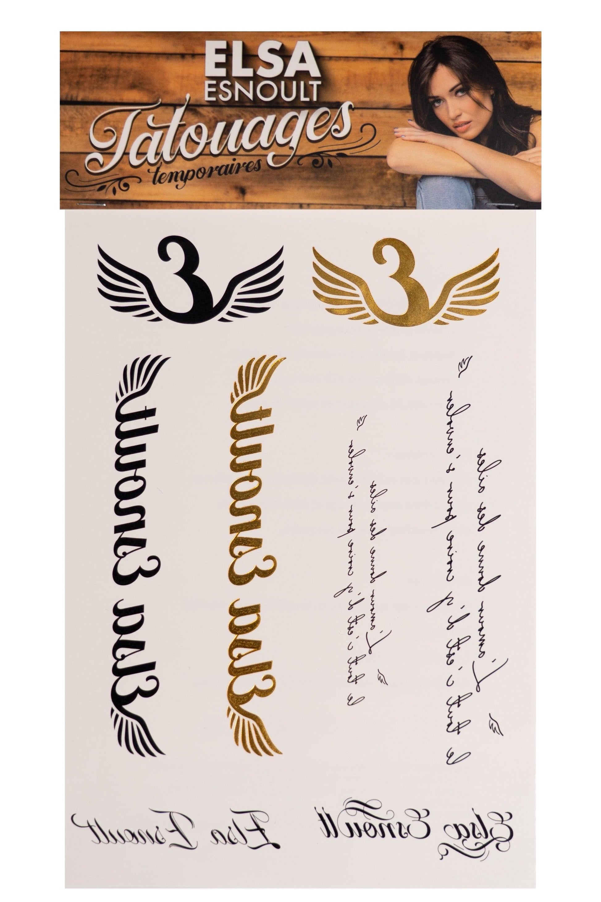 Planche de tatouage Elsa Esnoult