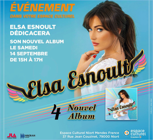 Dédicace : Elsa Esnoult - Sortir à Niort