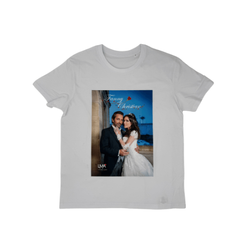 T-shirt blanc "Fanny & Christian" – Les Mystères de l’Amour